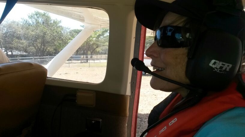 Lighthawk Flyover Searching for Leatherbacks. Photo: Kip Evans